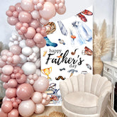 Aperturee - Gift Rugby Fathers Day Concave Oblique Arch Backdrop